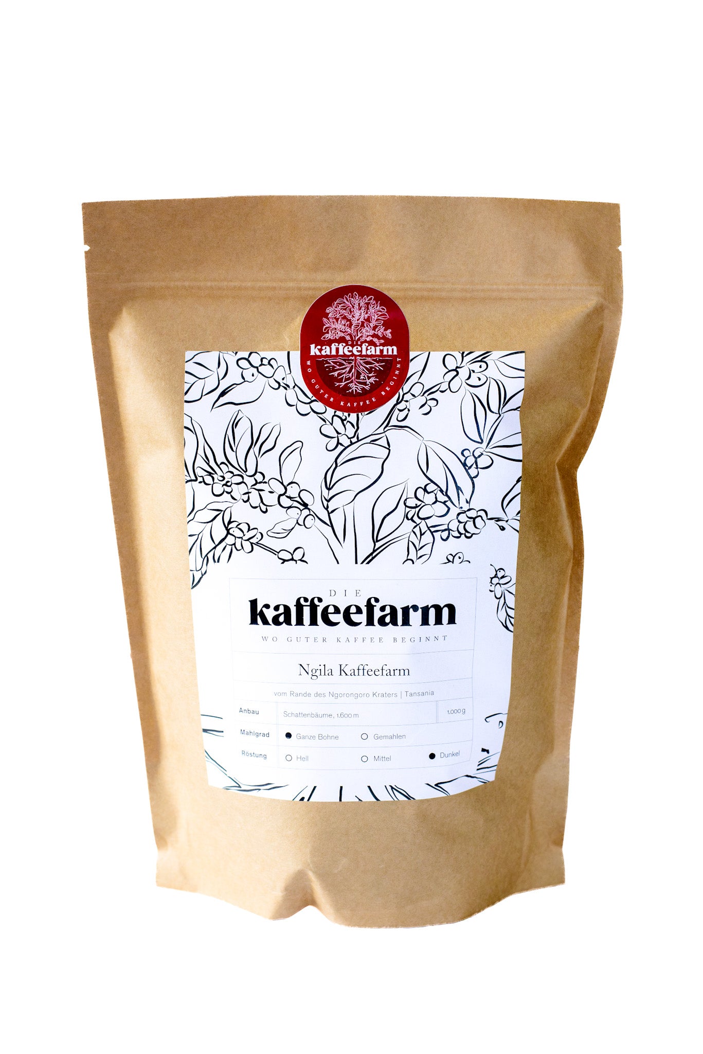 Ngila Kaffee - Dunkle Röstung