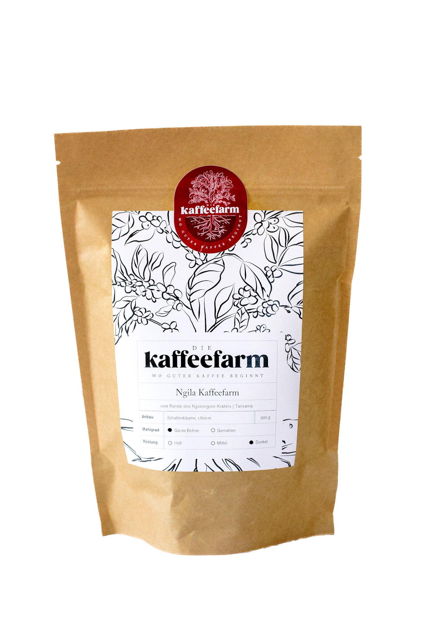 Ngila Kaffee - Dunkle Röstung